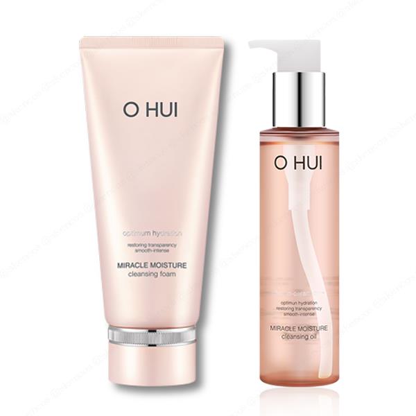 OHUI 奇迹保湿洁面泡沫 150ml+保湿卸妆油 40ml 套装