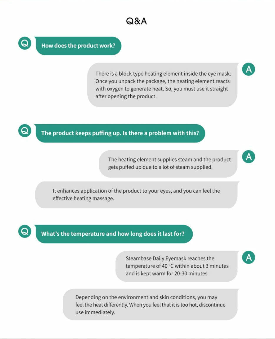 Steambase 每日眼膜 12 片/1盒/芳香疗法/热疗/失眠/无香气