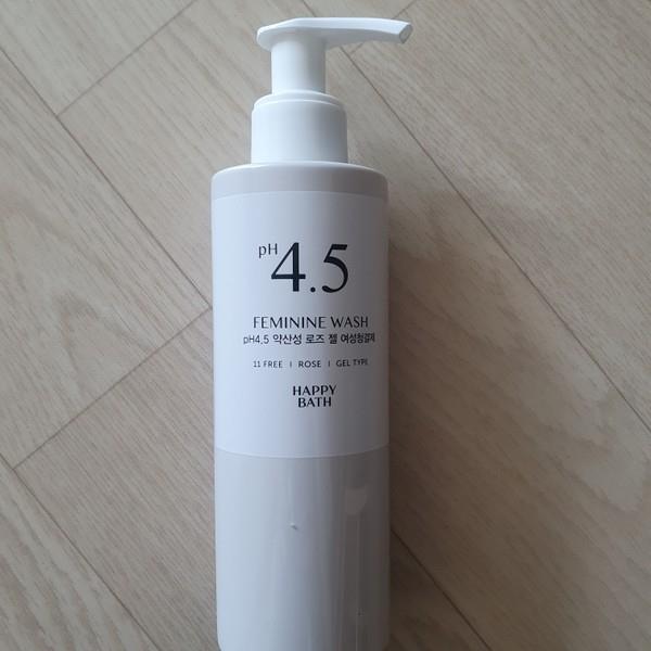 Happy Bath pH 4.5 Women's Cleaner/Feminine Wash Gel Type 200g/Rose/11 Free/Mild