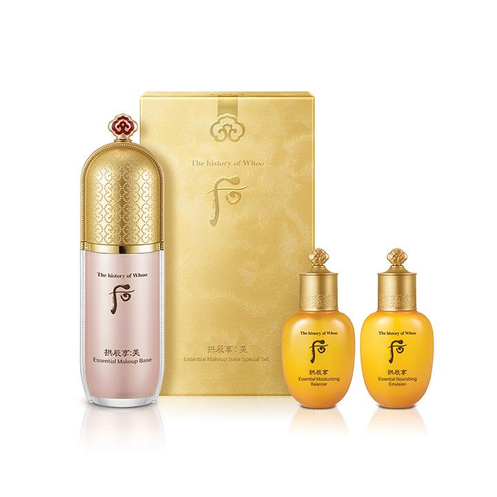 The History of Whoo Gongjinhyang Mi Essential Makeup Base40ml Set/Toner+Emulsion
