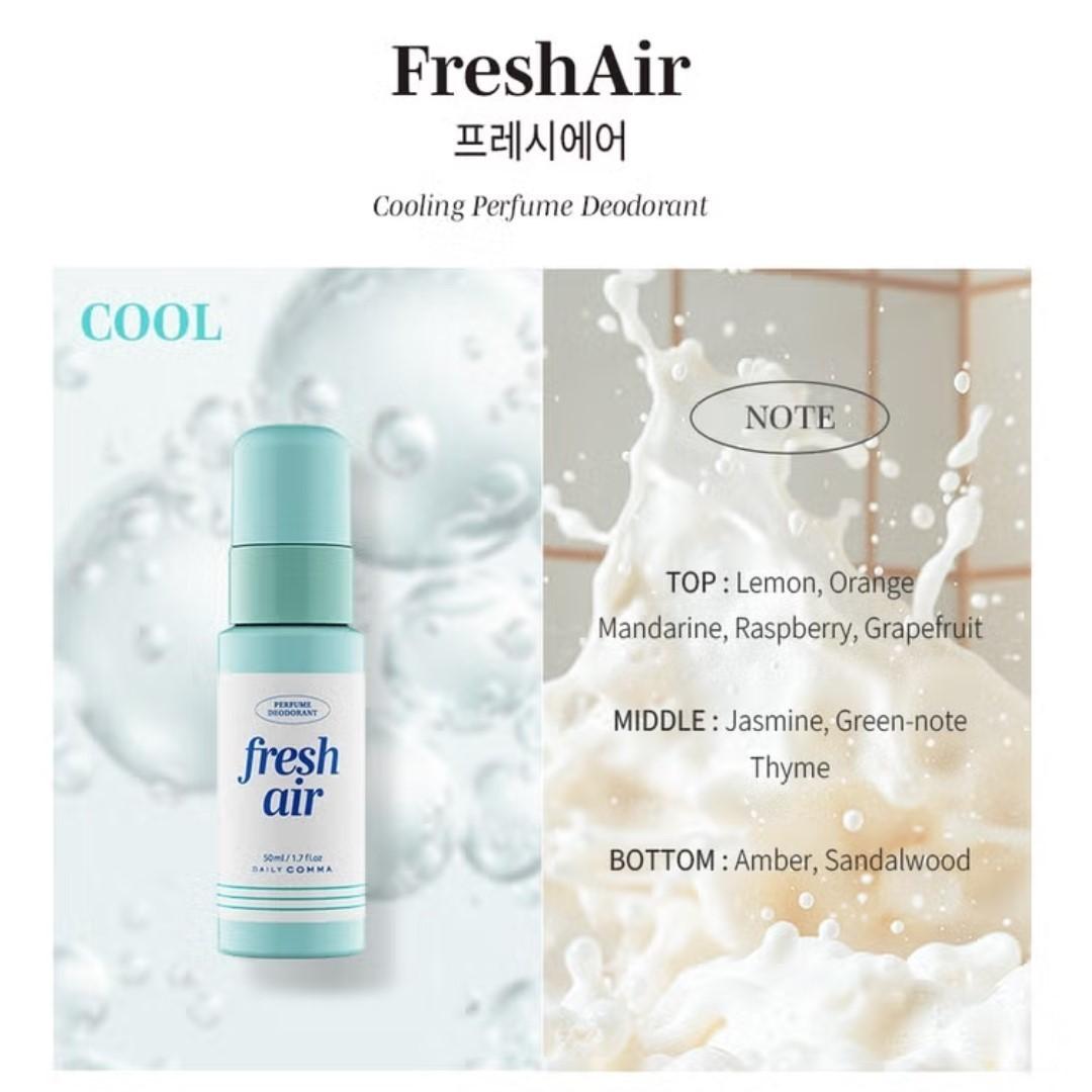 2080 Travel Toothpaste 50g 3pack+Daily Comma Perfume Deodorant Mist 50ml Cotton