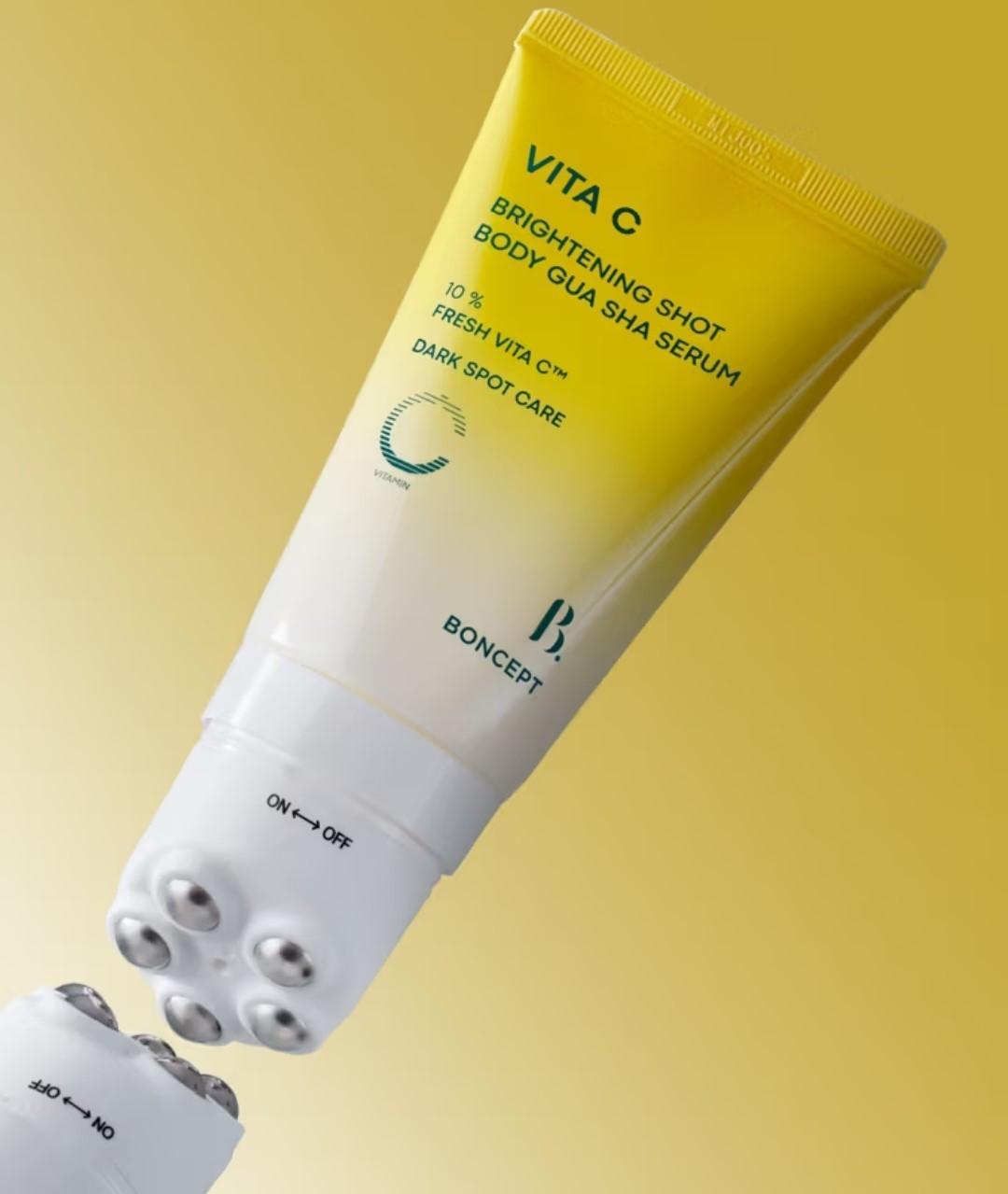 2EA/BONCEPT Vita C Brightening Shot Body Gua Sha Serum-Dark Spot-Underarms/Korea