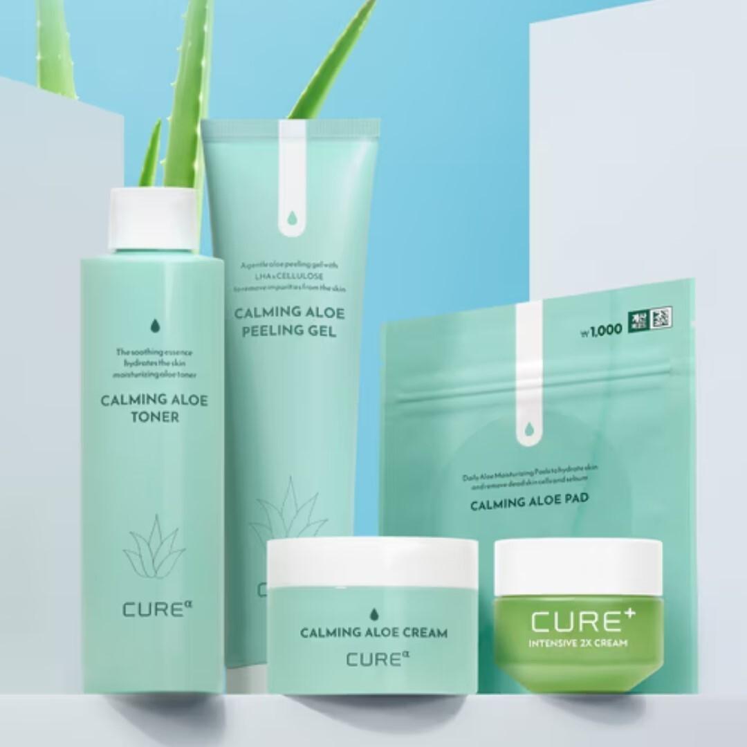 Cure Alpha Calming Aloe Cream 1.69 oz/Mild/Vegan