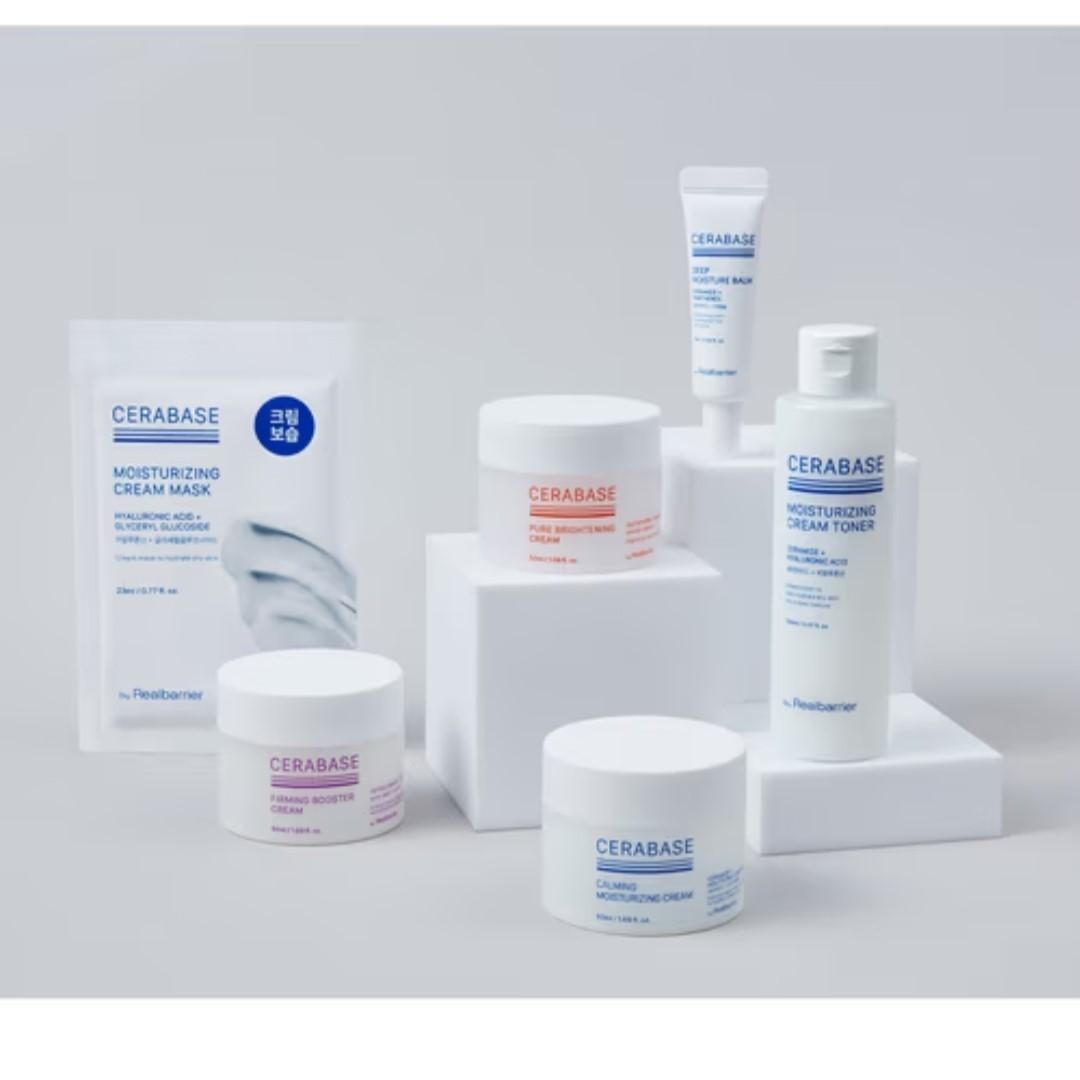 By Real Barrier CeraBase Moisturizing Calming Sun Cream + Moisturizing Cream