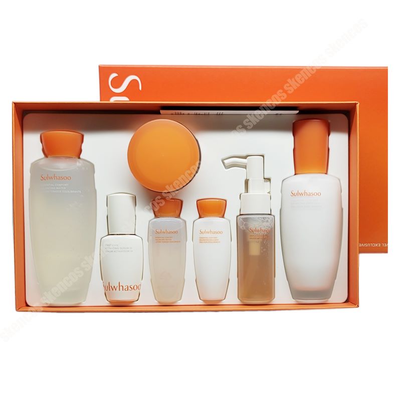 6pc shops Sulwhasoo Essential Set: Firming Cream, Cleansing Foam, Balancing