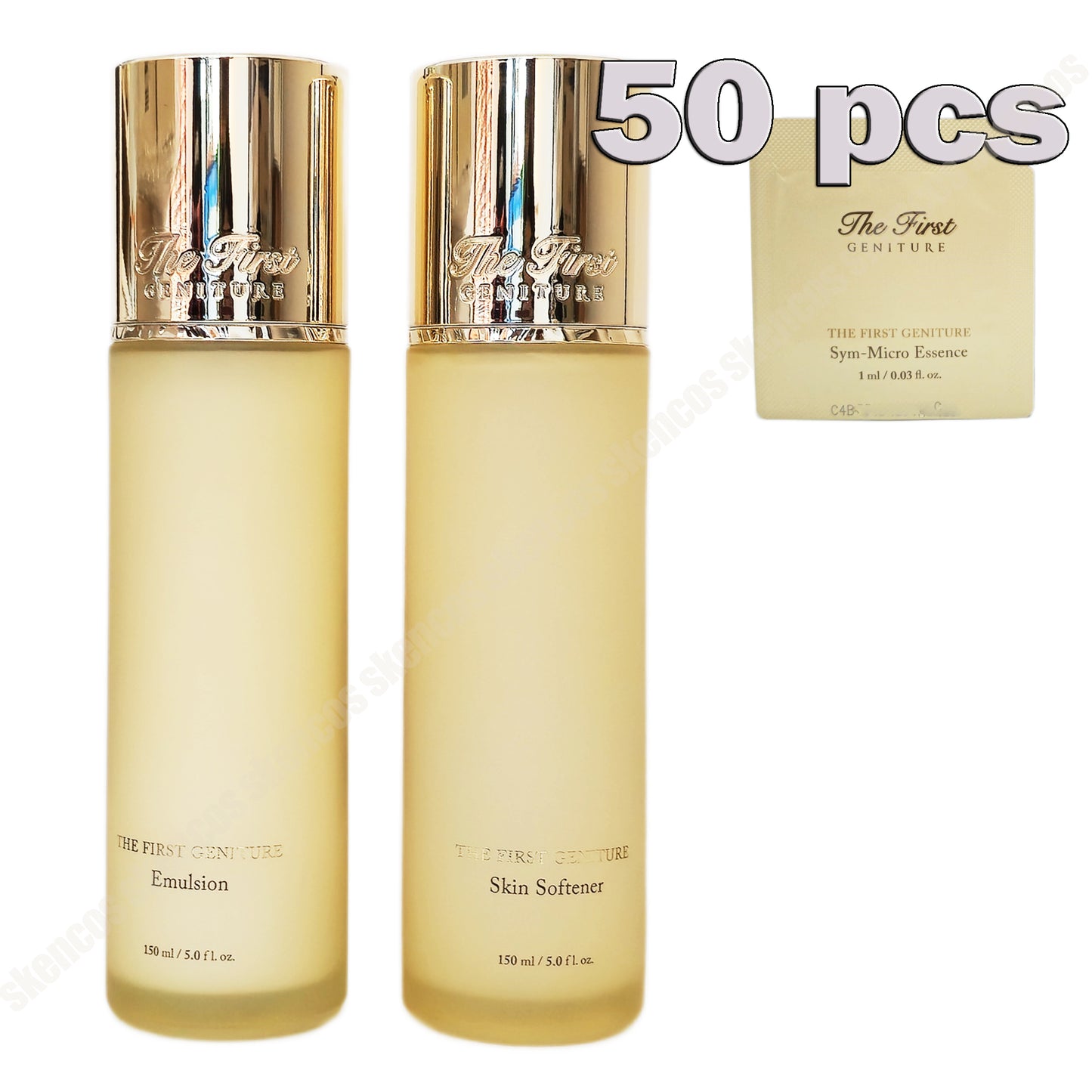 OHUI The First Geniture Duo set/Skin Softener+Emulsion+Day Shild Sunscreen 30ml