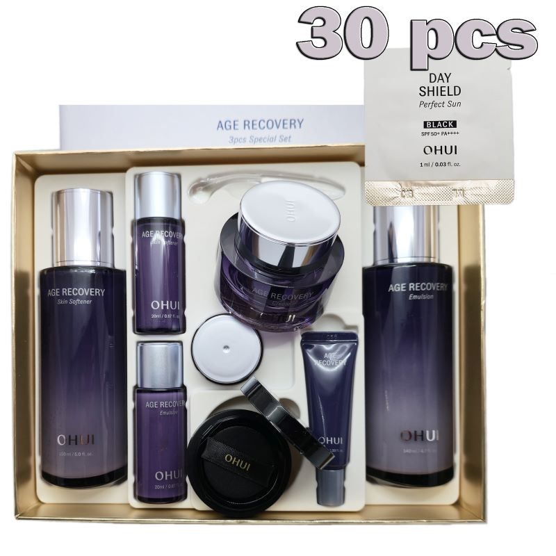 OHUI Age Recovery Special Set/Toner+Emulsion+Cream /Anti-aging