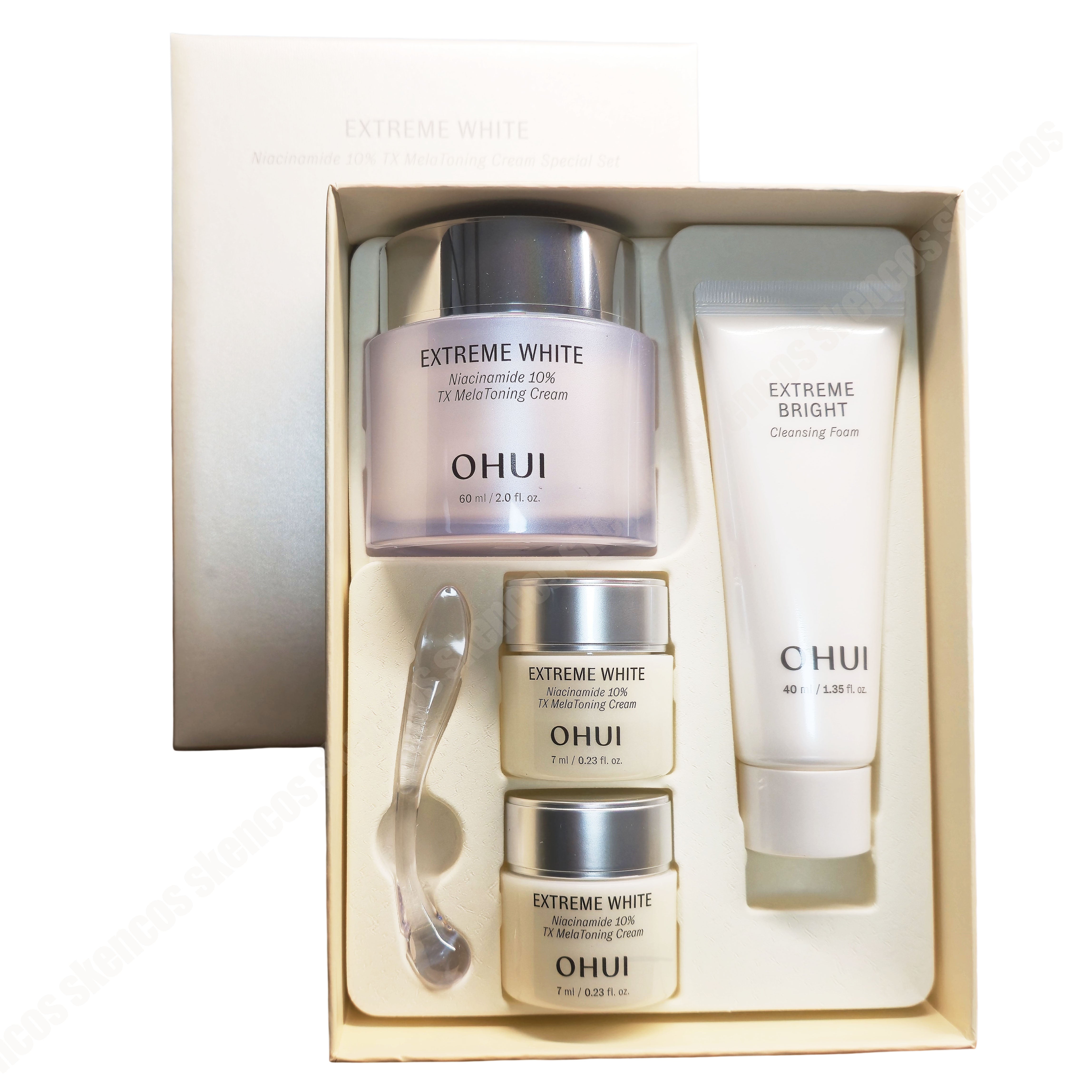 OHUI エクストリーム ホワイト クリーム セット 50ml+ピーリング 60ml+