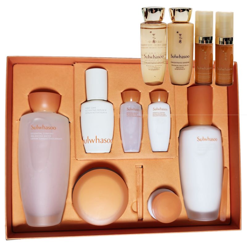 Sulwhasoo Essential Firming Special 7pcs Set+4 Ginseng Travel Kits