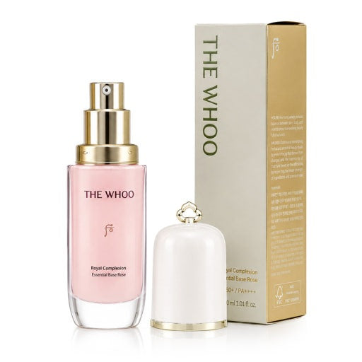 🌹 THE WHOO Royal Complexion Essential Base (30ml) Rose/Blue Color