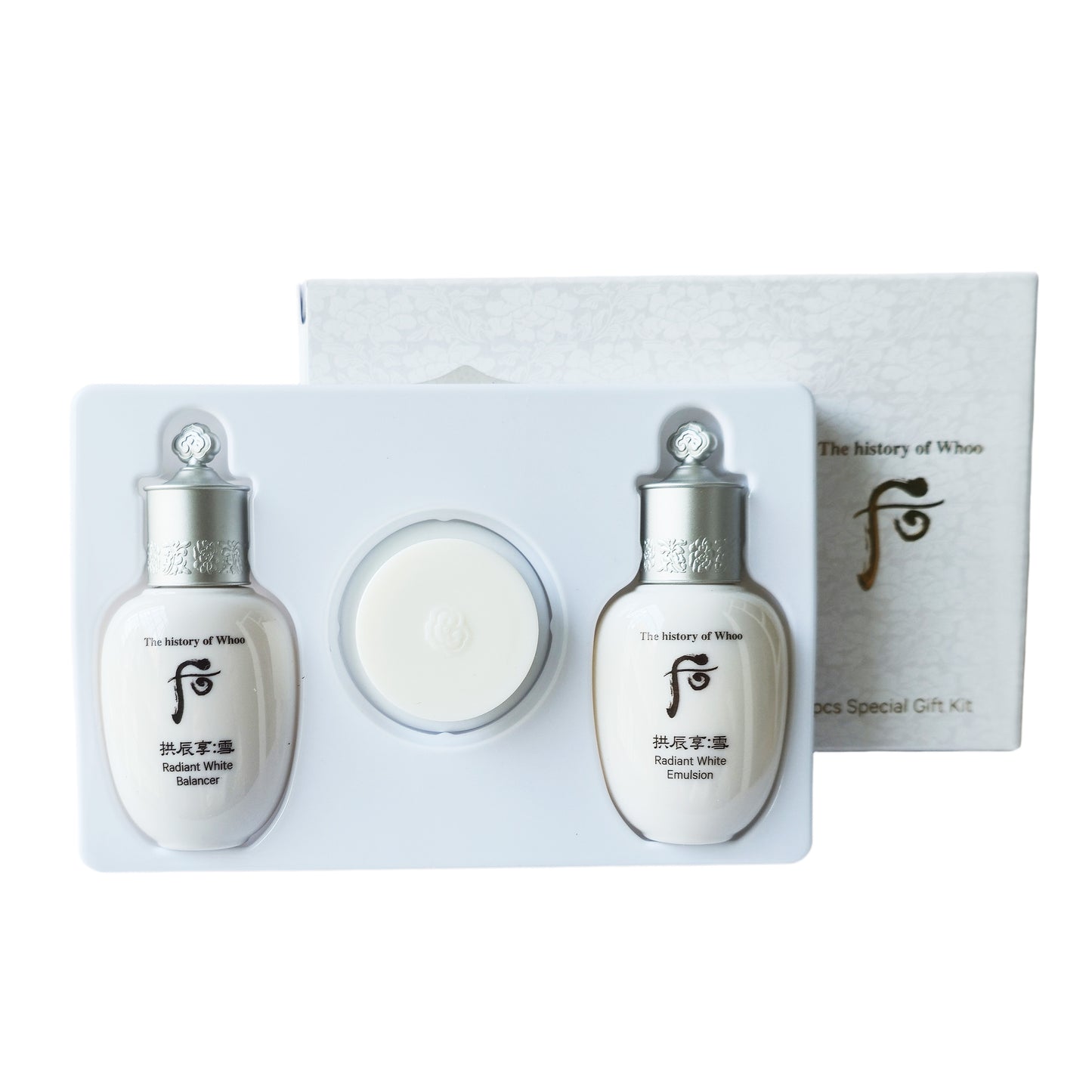 The History of Whoo Spa Oil Shower +Moisturizer Special Set/Body+Skincare 3 Kits