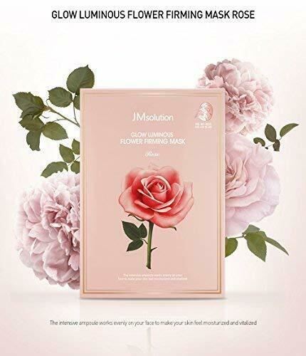 JM SOLUTION Glow Luminous Flower Firming sheet mask 10/20 sheets