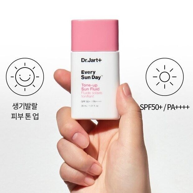 Dr.Jart+ エブリサンデイ トーンアップ サンフルイド 30ml/SPF50+/ライトサンクリーム/くすみ肌