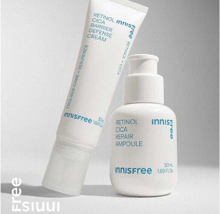 Innisfree New Retinol Cica Repair Ampoule 30ml+Cream15ml Special Set/Blemish