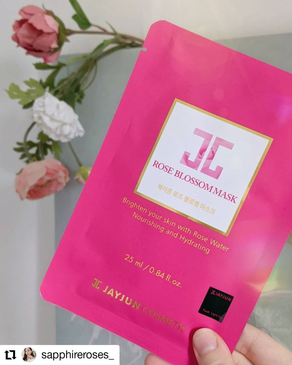 JAYJUN Rose Blossom Mask 5/10 Sheets