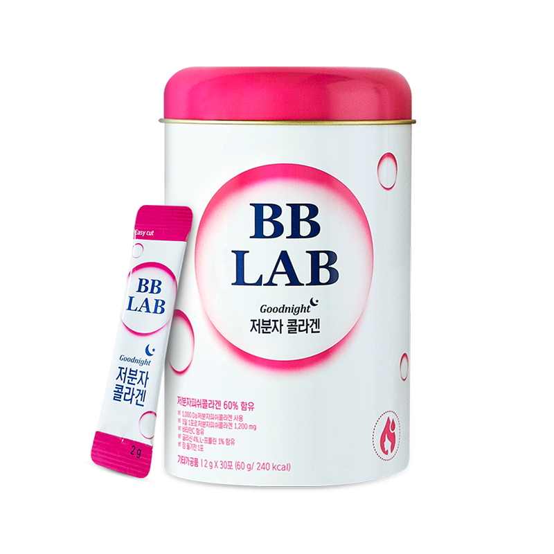 BB LAB Good Night Collagen 2g X 30 Sticks-Low-molecular Fish Collagen ...