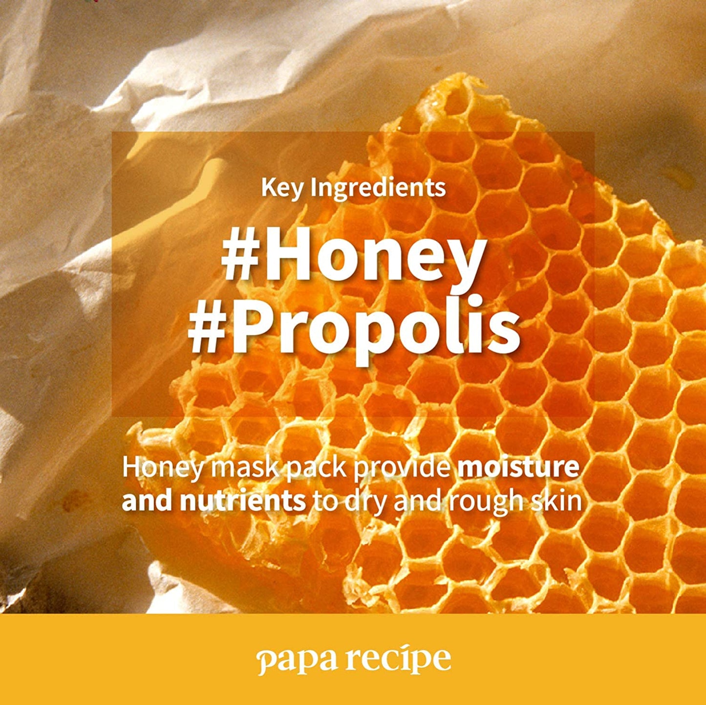 PAPA RECIPE Bombee Honey Mask Sheet 10pcs
