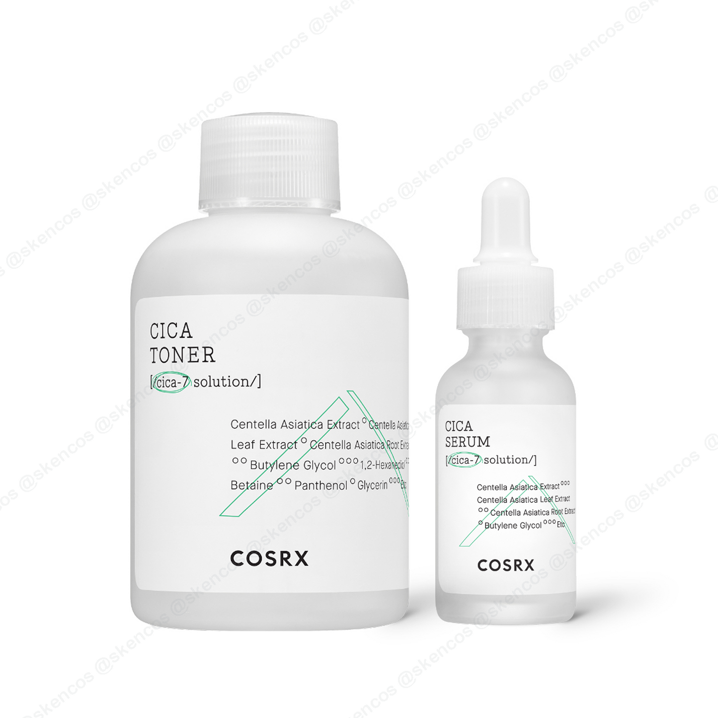 COSRX - Pure Fit Cica 爽肤水 150ml + 精华液 30ml