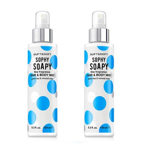 (1+1)Duft & Doft 头发和身体喷雾 150ml x 2ea/Sohhy 香皂味/大号/保湿