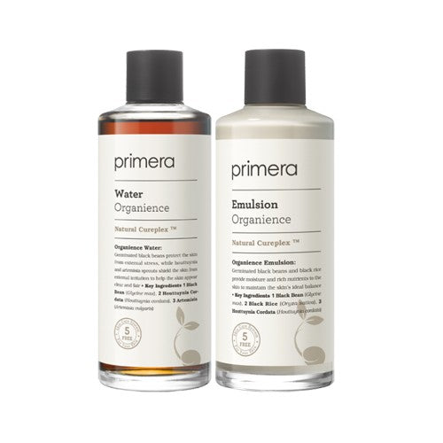 Primera Organience Water 180ml/Toner+Emulsion 150ml/Hydration/Black Rice