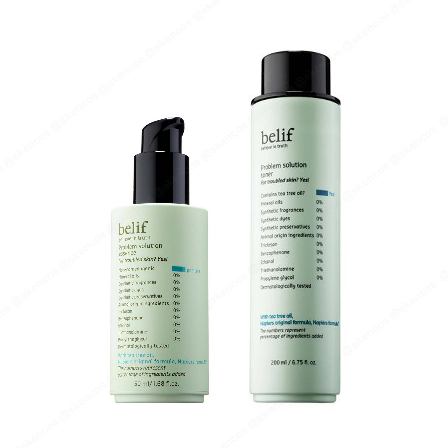 Belif Problem Solution Toner 200ml & Essence 50ml