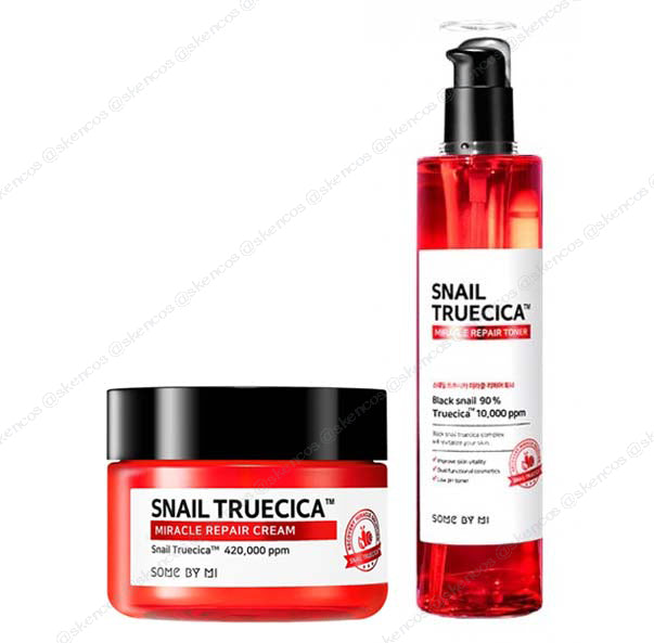 サムバイMI スネイルトゥルーシカミラクルリペアトナー 135ml & クリーム 60g