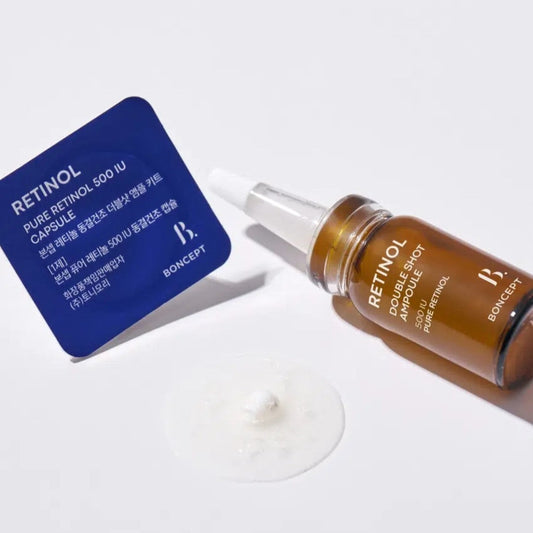 Fresh-Mixed Magic: Why BONCEPT’s Freeze-Dried Retinol is a Game-Changer for Your Pores ✨