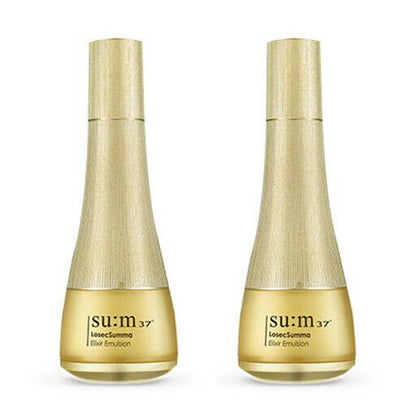 Sum 37 Losec Summa Elixir Skin Softener 150ml + Emulsion 130ml/Wrinkle/Antiaging