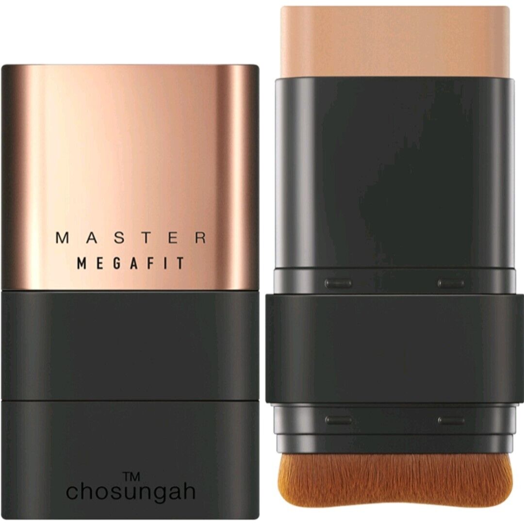 Chosungah TM Master Megafit Stick Foundation SPF50+ PA++++16g / M Brush / Glow