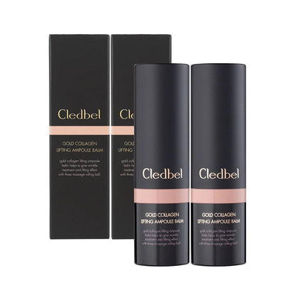 Cledbel Gold Collagen Lifting Ample Balm 2EA/Lifting/Radiance/Massageball 