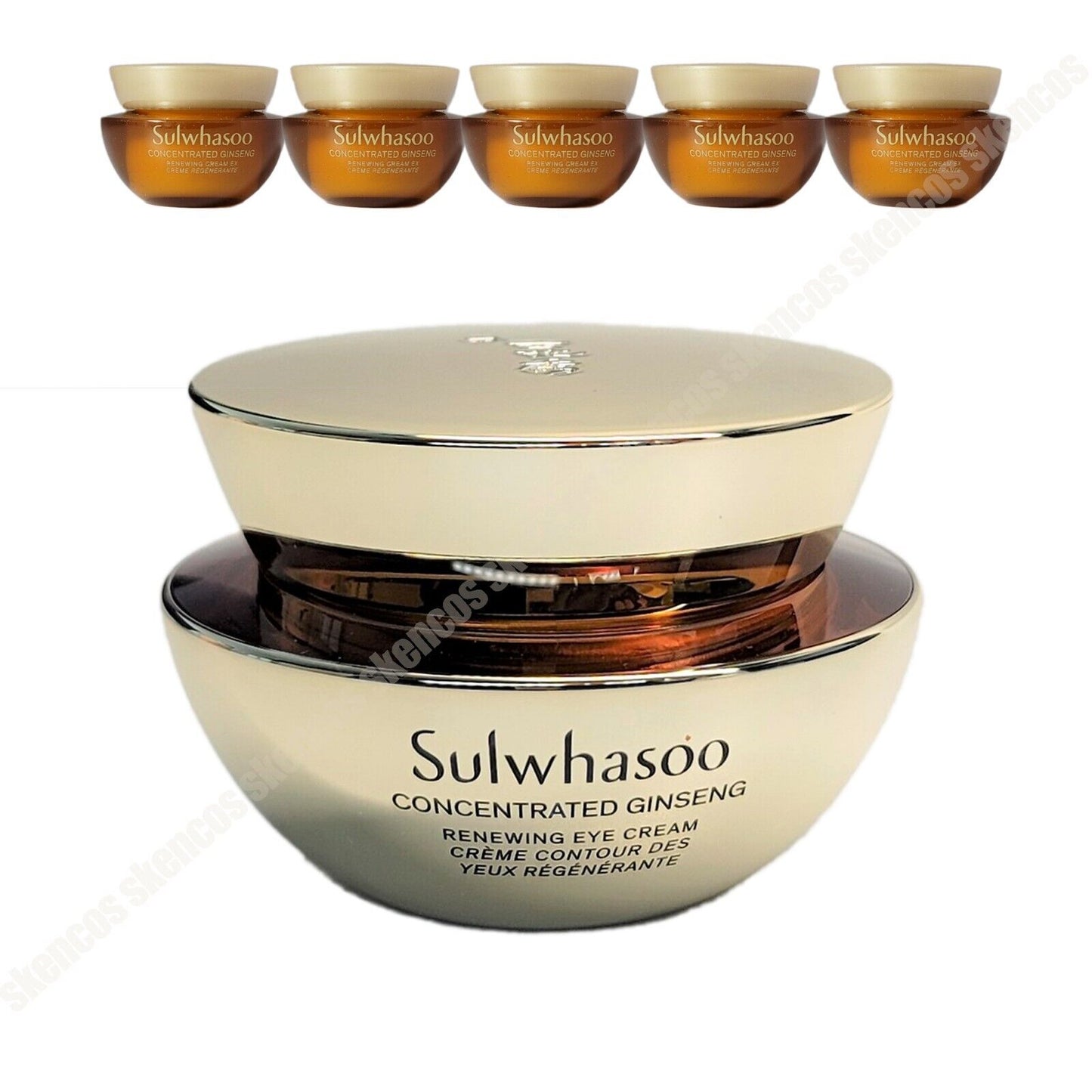 Sulwhasoo Concentrated Ginseng Renewing Eye Cream EX 20ml+Cream (Soft) 5EA