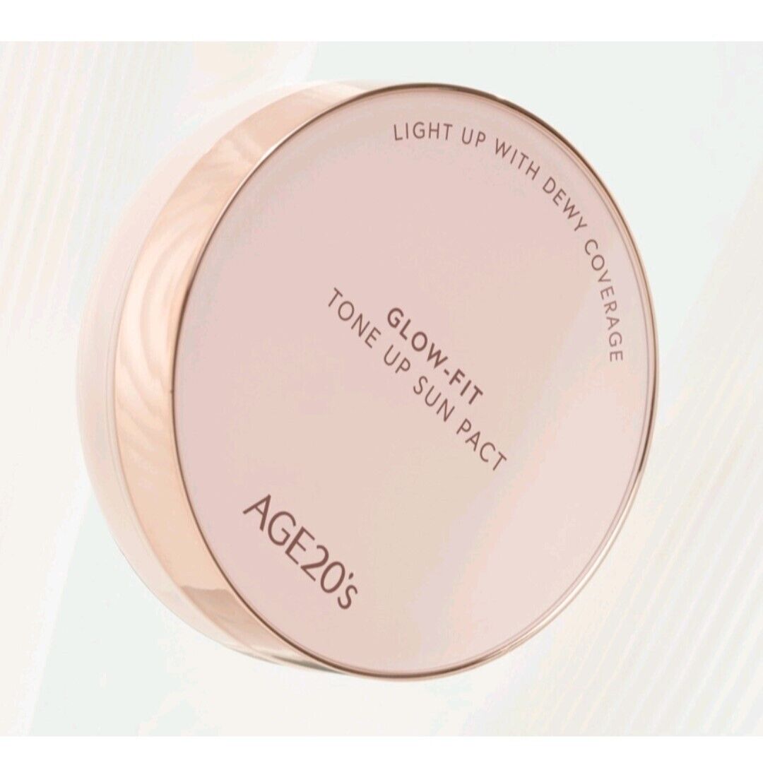 Age 20s Glow-Fit Tone Up Sun Pact SPF50+PA++++ 12.5g/LIGHT UP/DEWY/NATURAL COVER