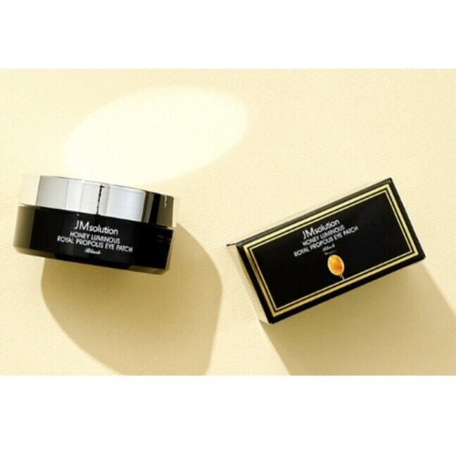 JM Solution Honey Luminous Royal Propolis Eye Patch Black 60pads/Royal jelly