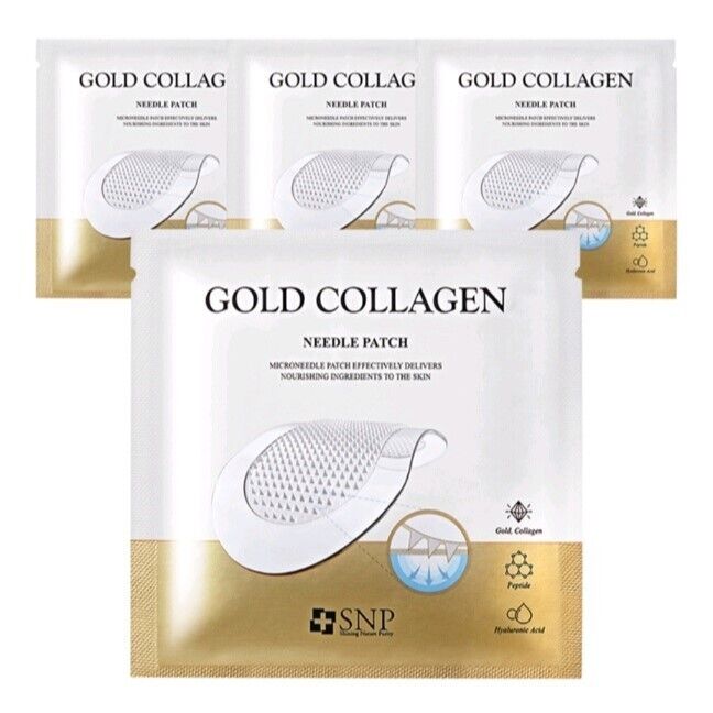 SNP Gold Collagen Niddle Patch 2ea x 4pack