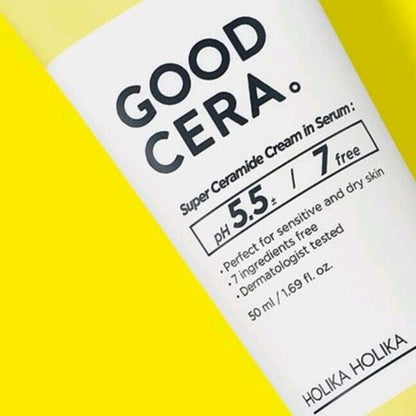 Holika Holika Good Cera Super Ceramide Cream in Serum 1.69fl.oz.7Free/Mild Peel