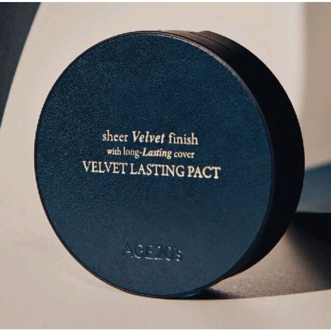 AGE 20's AGE 20'S Velvet Lasting Pact + Refill 14g/High Cover/70hrs/Semi Matte