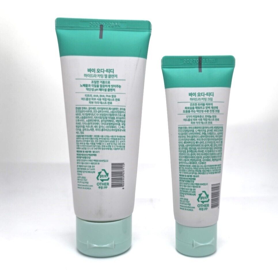 CNP bye od-td Hydra Calming Cream 50ml/1.69fl.oz.+Gel Cleanser 100ml/3.3 fl.oz.