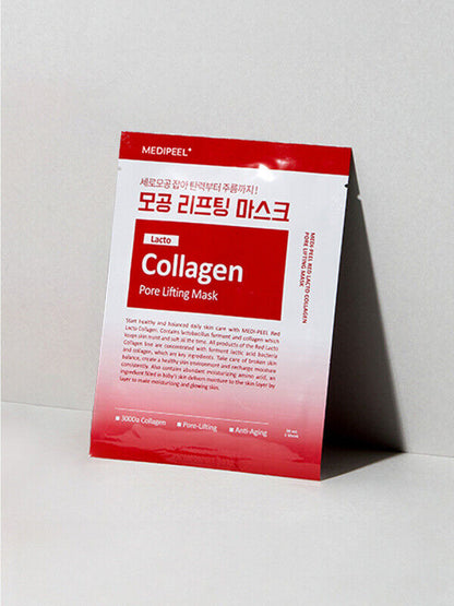 10 ct/Medipeel Collagen Pore Lifting Mask 30ml/Red Lacto Collagen