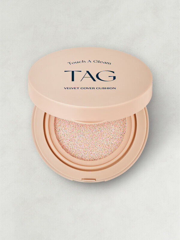 1+1/TAG Velvet Cover Cushion/01Pale Light/02Nude Light/SPF50+/Long Lasting