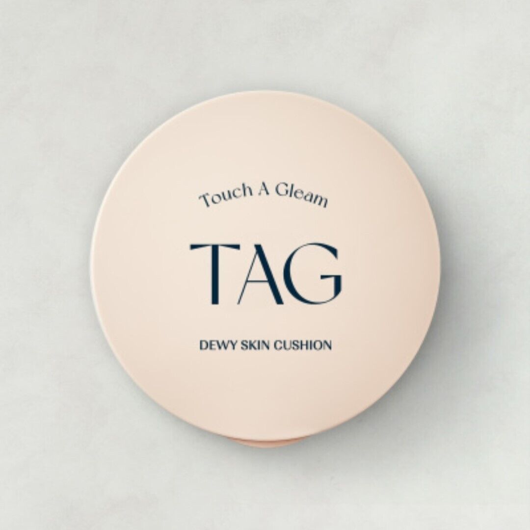 1+1/TAG Dewy Skin Cushion/01Pale Light/02Nude Light/SPF50+/Long Lasting/Korea