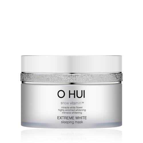 OHUI Extream White Sleeping Mask 3.3 oz Set/Dark spots/Glow/Anti-aging/Vitamin