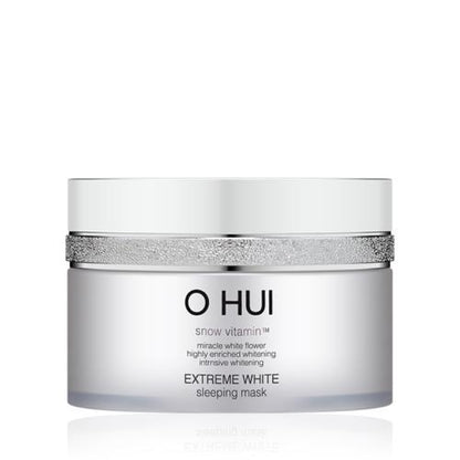 OHUI Extream White Sleeping Mask 3.3 oz Set/Dark spots/Glow/Anti-aging/Vitamin