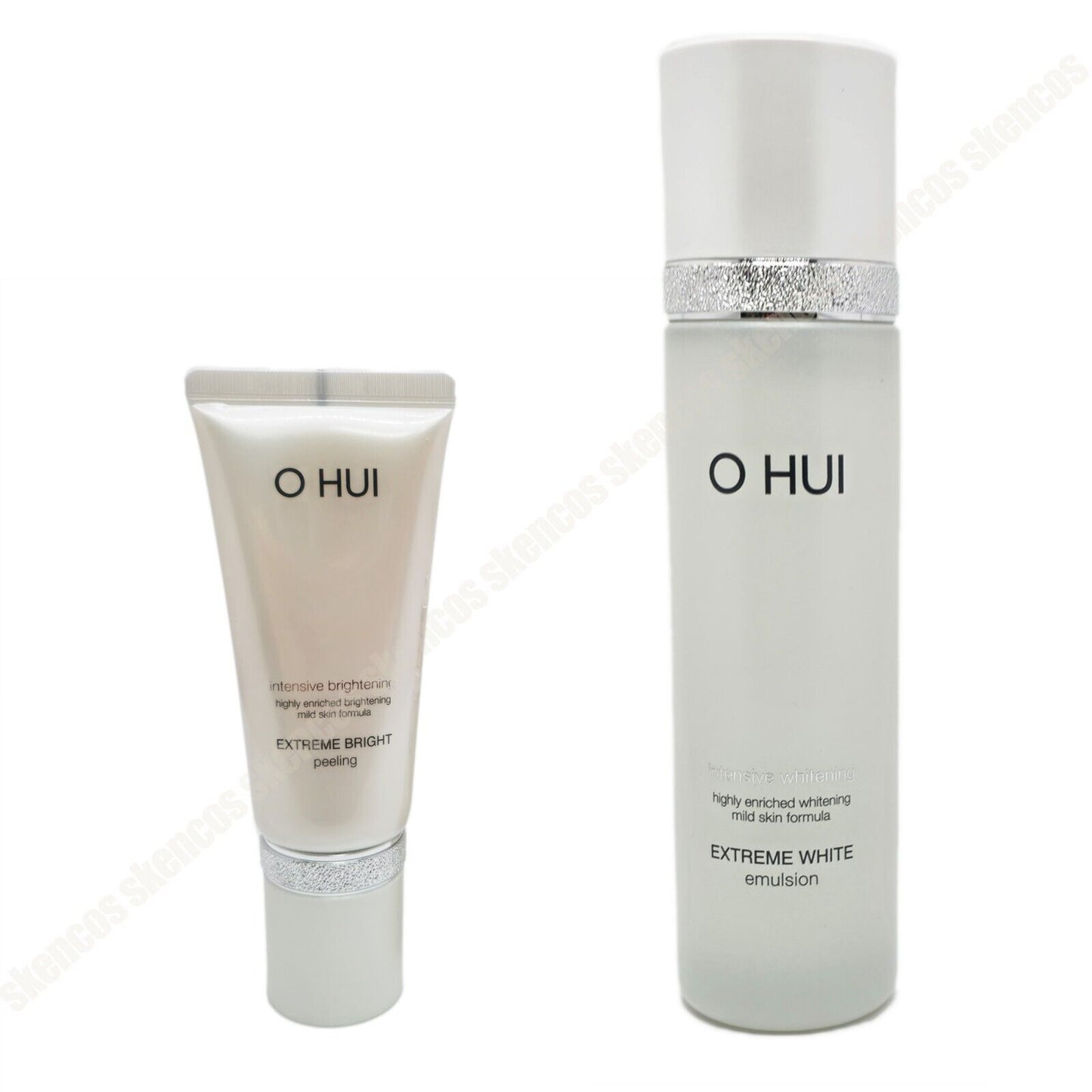 OHUI Extreme White Emulsion 130ml+Peeling 60ml/Brightening/Dark spots/Skin Tone