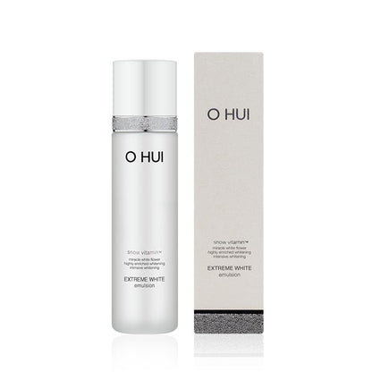 OHUI Extreme White Emulsion 130ml+Peeling 60ml/Brightening/Dark spots/Skin Tone