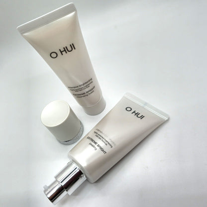 OHUI Extreme White Emulsion 130ml+Peeling 60ml/Brightening/Dark spots/Skin Tone