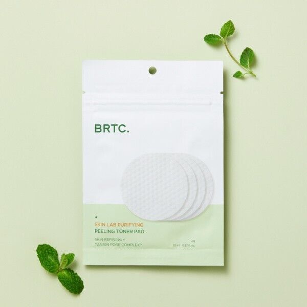 1+1/BRTC Skin LAB Purifying Peeling Toner Pad 85ml/40ea/Sensitive/Dual/Pore/Oily