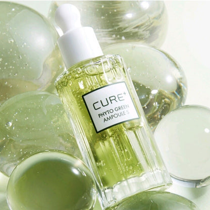 Cure+Phyto Green Ampoule S 50ml/1.69 oz/Kim Jungmoon Aloe/Firming/Wrinkle/Korea