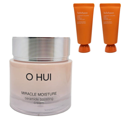 OHUI Miracle Moisture Cream 50ml/O HUI+Peel Off Mask 2EA/2.36oz