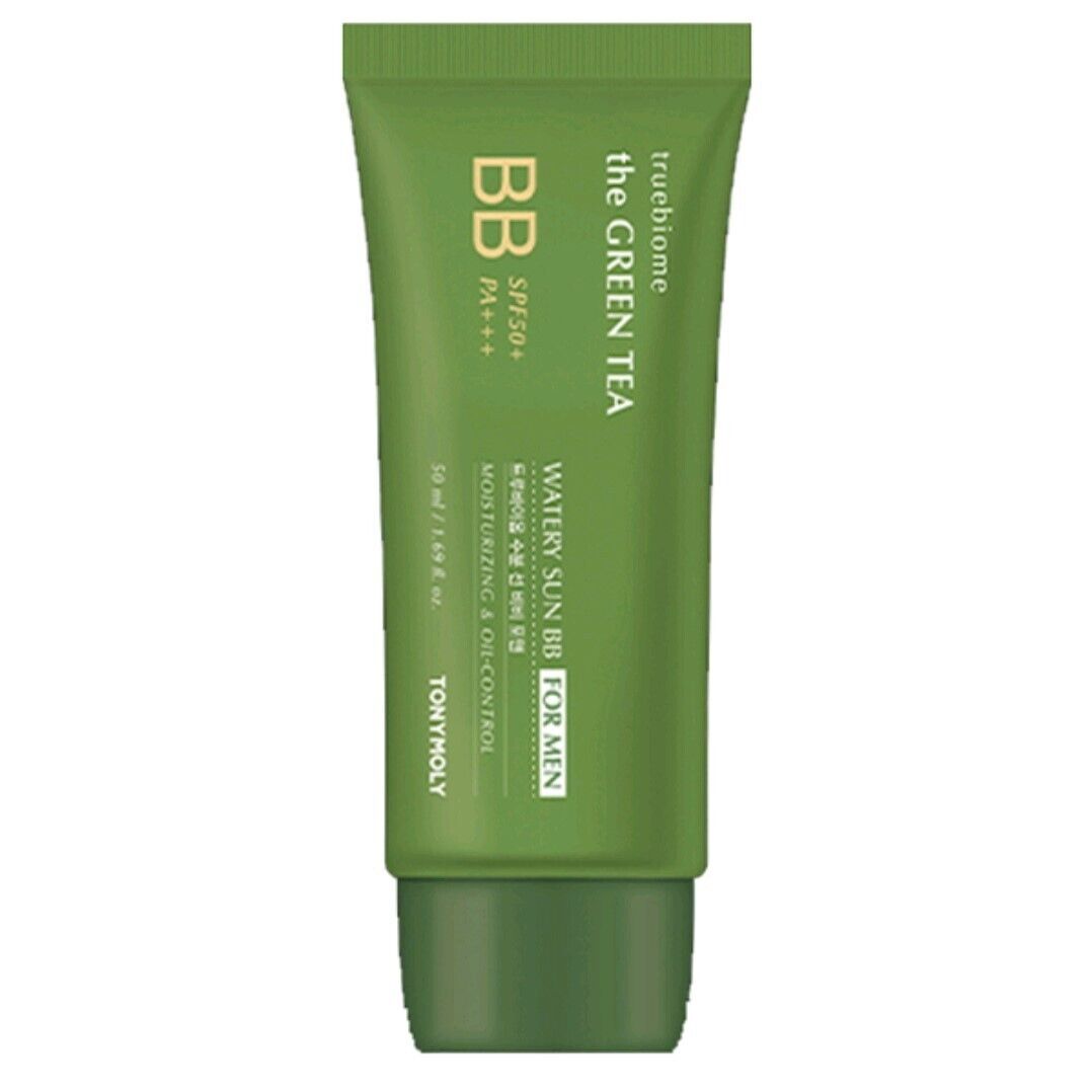 TONYMOLY truebiome the GREEN TEA WATERY SUN BB for MEN/Natural/Pore/Oily skin