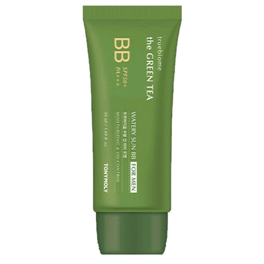 TONYMOLY truebiome the GREEN TEA WATERY SUN BB for MEN/Natural/Pore/Oily skin